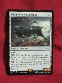 Thunderhawk Gunship #167 (LP) Warhammer 40,000 40K Magic MTG - Image 3