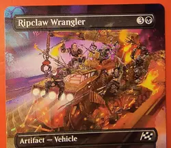 MTG, AETHERDRIFT: RIPCLAW WRANGLER, BORDERLESS - COMMON #309 DFT REGULAR - Image 2