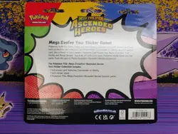 Pokemon Ascended Heroes 3 Pack Tech Sticker Collection Gastly New Sealed In-Hand - Image 4