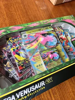 Pokemon Mega Venusaur EX Premium Collection Box sealed new promo TCG - Image 3