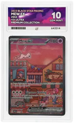 Mew 151 UPC Black Star Promo #53 | Ace Grading Gem Mint 10 Slab | Pokemon TCG - Image 1