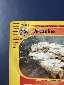 2003 Skyridge Arcanine Holo Foil Rare H2/H32 WOTC E-Reader Series Pokemon - Image 2