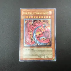 Yugioh Uria, Lord Of Searing Flames SOI-EN001 Ultimate Rare 1st Edition - Image 1