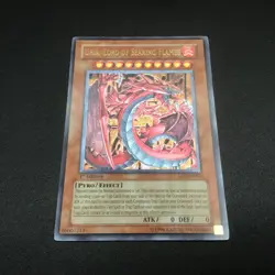 Yugioh Uria, Lord Of Searing Flames SOI-EN001 Ultimate Rare 1st Edition - Image 2