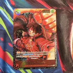 One Piece TCG Monkey D Luffy SR Alt Art Awakening of New Era ST01-012 Mint NM - Image 1