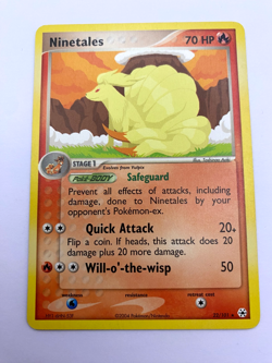 Pokemon Card - Ninetales 22/101 EX Hidden Legends *EX* Rare - Image 1