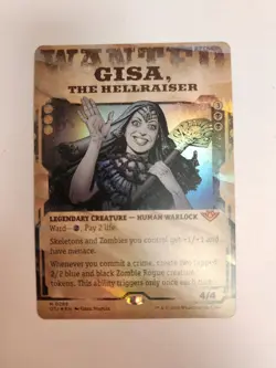 Gisa, the Hellraiser (Showcase) M Outlaws of Thunder Junction OTJ Foil 288MTG NM - Image 1