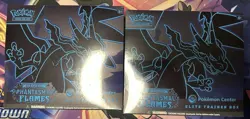 Pokemon TCG Phantasmal Flames ETB Pokemon Center Exclusive 2x - Image 1