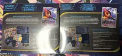 Pokemon TCG Phantasmal Flames ETB Pokemon Center Exclusive 2x - Image 3