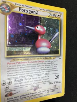 Pokemon Porygon 2 12/64 Neo Revelation Rara Holo Unlimited Wizards ITA Vintage - Image 5