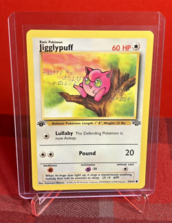 Jigglypuff 54/64 Jungle Regular 1st Edition Pokemon Card TCG NM - Image 4