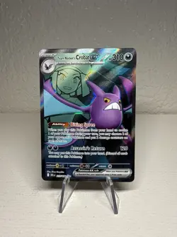 Team Rocket's Crobat ex 217/182 Double Rare SV: Destined Rivals Pokemon TCG NM - Image 1