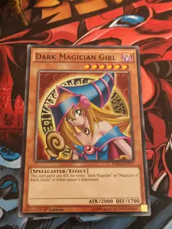 LDK2-ENY11 Dark Magician Girl - Common - 1st Edition YuGiOh Card - Image 1