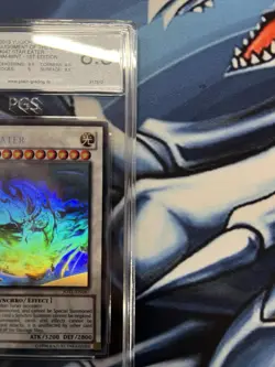 YuGiOh 2013 Star Eater JOTL-EN047 PGS 8.5 Ghost Rare 1st Edition - Image 2