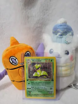 LP- Victreebel Jungle 1st Edition Holo Pokemon Card #14/64 - Image 1