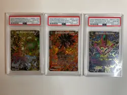 PSA 10 Complete SCR Alt. Art Set Dragon Ball Super Card Game 5th Anniversary - Image 1