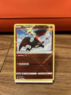 Pokemon TCG Radiant Charizard Crown Zenith Holo Ultra Rare Card 020/159 - Image 1