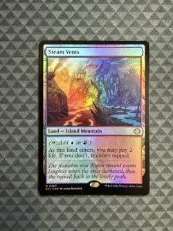MTG Steam Vents #0267 Foil Rare Lorwyn Eclipsed (ECL) - Image 1