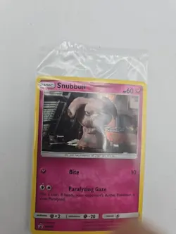 Pokemon: Snubbull Promo #SM200 Gamestop Detective Pikachu Sealed Holo - MINT - Image 3