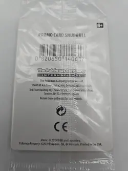 Pokemon: Snubbull Promo #SM200 Gamestop Detective Pikachu Sealed Holo - MINT - Image 4