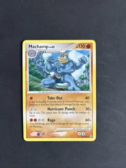 Pokemon TCG Machamp Stormfront 20/100 Regular Rare Non Holo 2008 - LP - Image 1