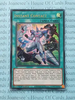 MP24-EN160 Instant Contact Ultra Rare Yu-Gi-Oh Card 1st Edition New - Image 1
