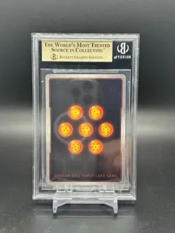 2019 Dragon Ball Super Card SS3 Broly #BT7-127 Foil Gold Stamp BGS 10 - Image 2