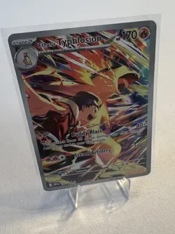 Pokemon TCG Ethans Typhlosion Card Illustration Rare, Destined Rivals 190/182 - Image 2