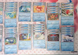 Pokemon Card Lot of 51- Psyduck, Staryu, Tentacruel, Golduck, Krabby, Magikarp + - Image 3