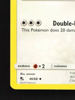 Chansey 46/68 LP Hidden Fates English Pokemon Card TCG - Image 2