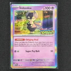 Indeedee - SVP154 - Black Star Promo - Surging Sparks - Pokemon Card - LP - Image 2
