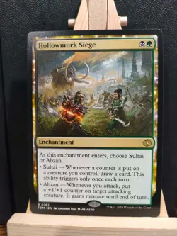 Hollowmurk Siege - Tarkir Dragonstorm - Rare - NM (see pics) MTG - Image 1