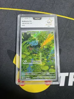 BULBIZARRE FULL ART - POKEMON 166/165 EV3.5 151 PCA 9.5 NEUF FR - Image 1