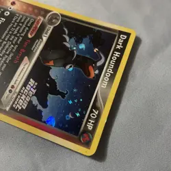 Dark Houndoom EX Team Rocket Returns #37/109 Reverse Holo Stamped 2004 Pokemon - Image 3