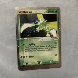 Pokemon TCG Scyther ex 102/109 Ruby and Sapphire Holo - Image 1