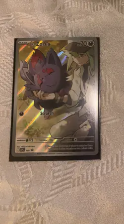 Pokemon N's Zorua SVP 189 Promo Journey Together - Image 1