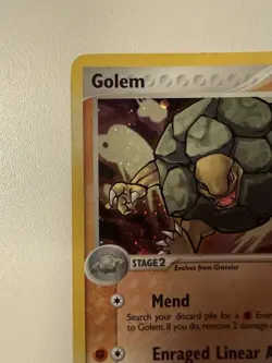 Pokemon TCG EX Legend Maker Golem 6/92 Holo Rare - Image 4
