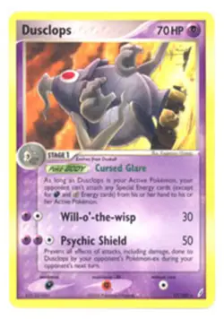 Pokemon - Dusclops - 17/100 - Rare - EX Crystal Guardians - NM - Image 1