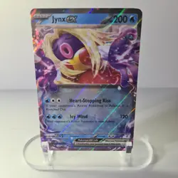 Jynx ex - 124/165 - Double Rare - 151 - Pokemon Card - NM/M - Image 1