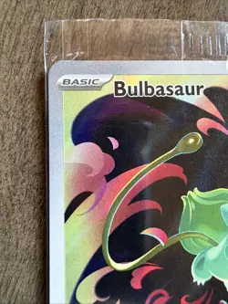 Pokemon TCG Bulbasaur #133/132 ME01: Mega Evolutions Illustration Rare SEALED - Image 4