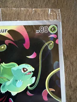 Pokemon TCG Bulbasaur #133/132 ME01: Mega Evolutions Illustration Rare SEALED - Image 5