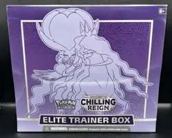 Lot of 2 Factory Sealed Pokemon Chilling Reign Elite Trainer Box ETB s - Image 1