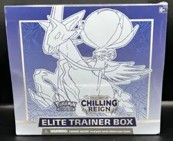 Lot of 2 Factory Sealed Pokemon Chilling Reign Elite Trainer Box ETB s - Image 5