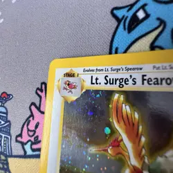 Pokemon Card | Lt. Surge's Fearow 7/132 Vintage Holo Gym Heroes - Image 3