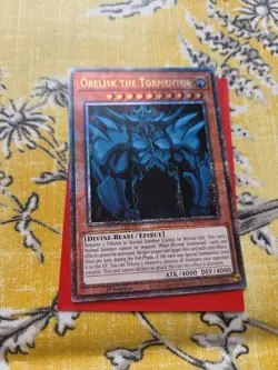 Yu-Gi-Oh! TCG Obelisk the Tormentor Quarter Century Rare RA04-EN116 - Image 2