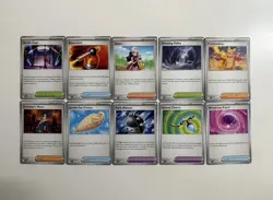Phantasmal Flames Trainer Base Set of Common, Uncommon & Rare Holo - 10Cards - Image 1