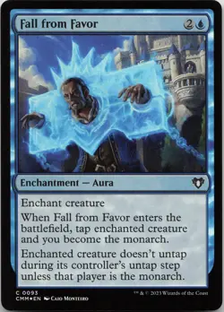 Fall from Favor - FOIL - C Commander Masters 93 - MTG - Image 1