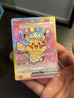 Pokemon Pikachu EX SIR 277/217 Ascended Heroes FULL ART - Image 1