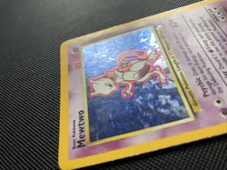 Mewtwo 10/102 Base Set Holo Rare Pokemon Card WOTC 1999 MP/LP - Image 4