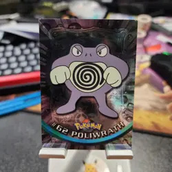 2000 Topps Chrome Pokemon Series 1 #62 Poliwrath - Image 1